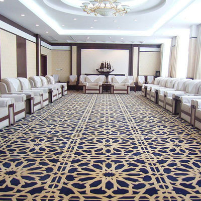 Tapis de sol d'hôtel 5 étoiles en couleur personnalisée pour le salon de luxe de design moderne