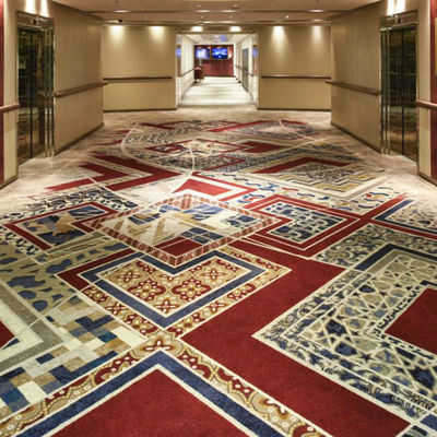 Rouleaux de tapis d'hôtel de haute qualité pour tapis de mur à mur en mousse musulmane persan