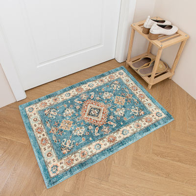 Tissu de chambre imprimé sur mesure en polyester tufté pour tapis de salon écologique