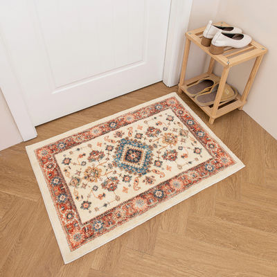 Tissu de chambre imprimé sur mesure en polyester tufté pour tapis de salon écologique