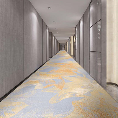 Impression personnalisée de tapis de coupe à pile Axminster pour l'hôtel