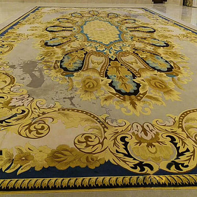 Chambre de séjour 5 étoiles Hôtel artisanal Tapis en peluche Hauteur de pile Design moderne Tapis Chambres