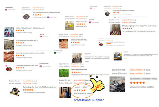 Chambre de séjour 5 étoiles Hôtel artisanal Tapis en peluche Hauteur de pile Design moderne Tapis Chambres