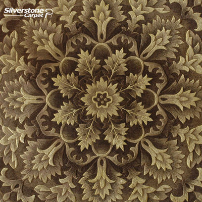 Le tapis indien à la main est le choix idéal pour une décoration de maison ignifuge et luxueuse