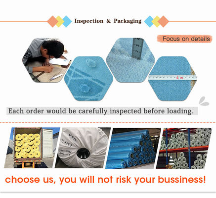 Carpets antidérapants commerciaux modernes de style Axminster avec rembourrage écologique