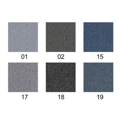 Carreaux de tapis de bureau de luxe commerciaux carrés 50x50 Isolation acoustique