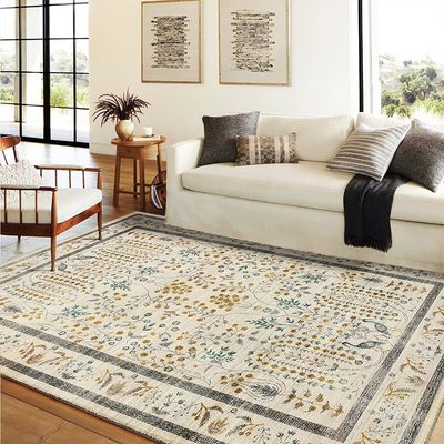 8*10 Tapis et tapis lavables personnalisés pour la décoration du sol à domicile