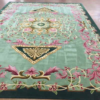 Tapis et tapis en laine pour le salon tapis fait à la main Ruang Tamu