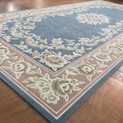 Tapis et tapis en laine pour le salon tapis fait à la main Ruang Tamu
