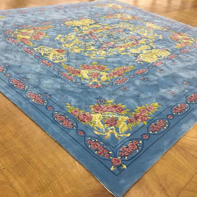 Tapis et tapis en laine pour le salon tapis fait à la main Ruang Tamu