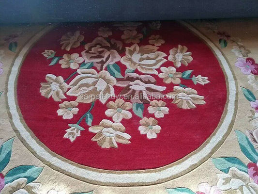 Les fibres acryliques du matériau de laine de Zélande tapis rouge de célébrité dans tapis de laine fait à la main