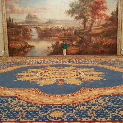 Rouleaux de viscose acrylique murale à murale pour les couloirs et les bureaux des hôtels Poids de pile 10 mm
