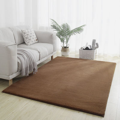 Tapis modernes faits à la main, tapis en tubes et faux tapis de lapin, tapis de salon sur mesure