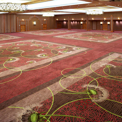 Tapis en laine d'hôtel dans le couloir, artisanal pour les espaces publics et les couloirs de l'hôtel