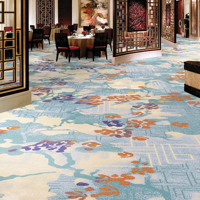 Tapis de salle de banquet tapis de sol en nylon commercial moderne pour le hall d'entrée et les chambres des hôtels