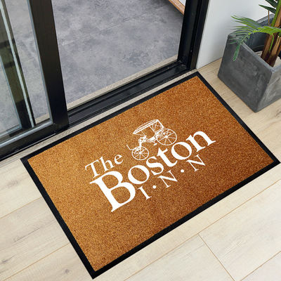 Tapis de cuisine écologique antidérapant de diatomite pour la personnalisation et le support