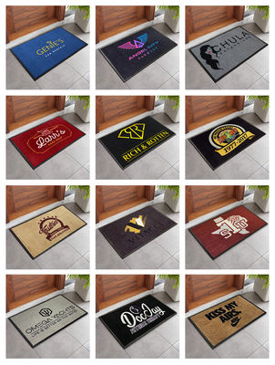 Tapis de cuisine écologique antidérapant de diatomite pour la personnalisation et le support