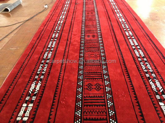 OEM ODM Oui 100% PP Impression personnalisée Tapis de mosquée pour salle de prière 550g/m2