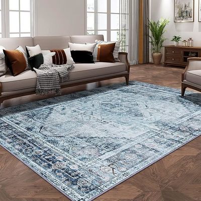 Tapis de design oriental à la main pour chambre à coucher salle à manger cuisine salon tapis antidérapant