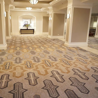 Tapis d'hôtel de luxe de style oriental avec support en jute ou en PP et design contemporain