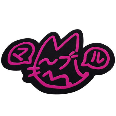 Sneaker personnalisé à dessin animé en 3D Logo de conception en coupe sous pression Tapis de surface
