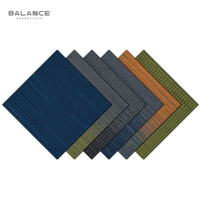 Hôtel bureau couloir de cérémonie mur 50x50 cm carpet commercial carreaux avec support PVC