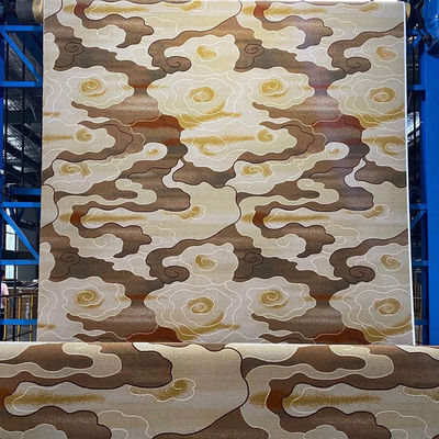 Tapeau de chambre à coucher imprimé maison hôtel pour salle de réunion Tapis paroi à paroi Tapis Alfombra
