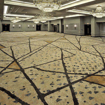 Tapis d'hôtel en nylon à pile moyenne pour couloirs et revêtements de sol muraux