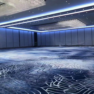 Tapis d'hôtel imprimé en nylon à pile moyenne pour couloirs personnalisés et revêtements de sol muraux
