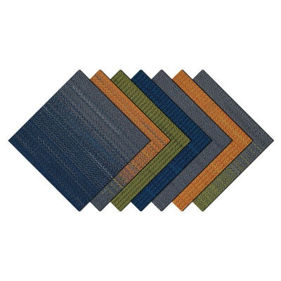 Carreaux de tapis de luxe amovibles 50x50 pour le nylon universel et les bureaux