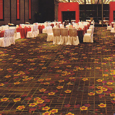 Abstract modèle mur à mur couloir tapis d'impression en nylon pour salle à manger de l'hôtel
