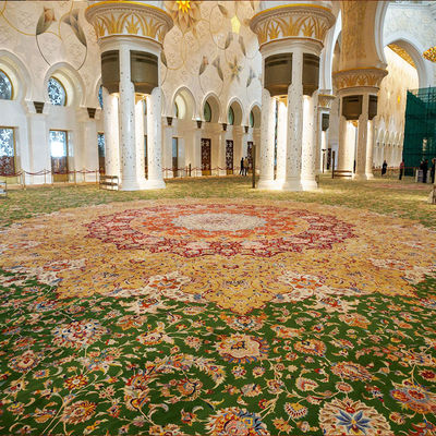 Design de tapis d'hôtel personnalisé paroi à paroi pour les planchers de couloirs ignifuges