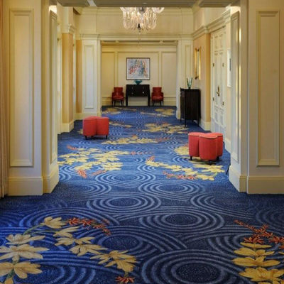 Tapis de sol en laine de luxe pour les hôtels Cinéma Théâtre Design Modèle sur mesure Fabriqué