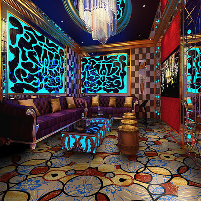 Moquette moderne Axminster Design Tapis 3D mur à mur pour le hall de l'hôtel