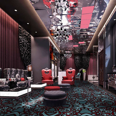 Moquette moderne Axminster Design Tapis 3D mur à mur pour tapis d'hôtel Tapis de club de nuit
