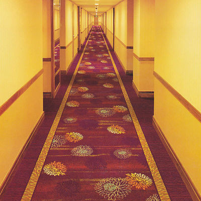 Rectangle Hôtel Lobby Hall Laine Moquette Machine Tufting Corridor Couloir 3D Tapis