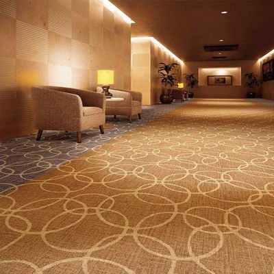 Tapis de soie en laine à la main pour les couloirs, décoration intérieure d'hôtel de luxe