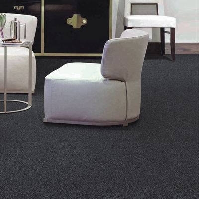3.66m Largeur 7mm Hauteur de pile Coupe boucle Paroi à paroi Rouleau de tapis pour les chambres d'hôtel Salons Chambres à coucher Matériau PP