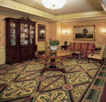 Tapis d'hôtel 80% laine 20% nylon plancher de salle de banquet Axminster personnalisable OEM ODM