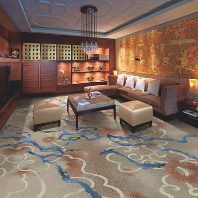 3D Flower Design Wool Nylon Axminster Hôtel Résidus de tapis pour les chambres Prière voitures