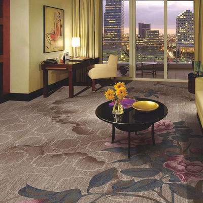 3D Flower Design Wool Nylon Axminster Hôtel Résidus de tapis pour les chambres Prière voitures