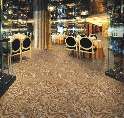 Hauteur de pile 7-15 mm Roulis de tapis pour salle de bal de 5 étoiles 80% laine 20% nylon
