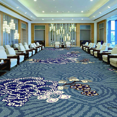 Tapis Axminster personnalisé en machine de style jacquard pour des logements de luxe