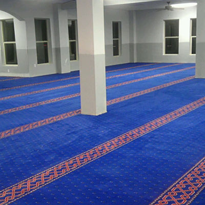 Taille moyenne 100% acrylique à la main moquette de mosquée pour salle de prière 10 mm d'épaisseur