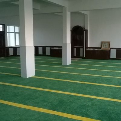Taille moyenne 100% acrylique à la main moquette de mosquée pour salle de prière 10 mm d'épaisseur