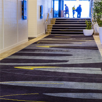 Couleur personnalisée Tapis de cinéma Axminster pour le cinéma Tapis de sol Broadloom