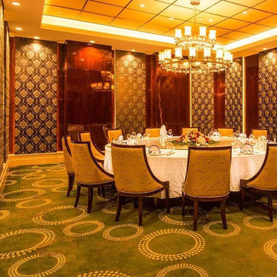 Largeur de 12 ou 13,12 pieds Tapis Axminster pour salle de réunion et banquet Style hôtel de luxe