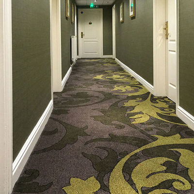 Grade commercial 80% laine et 20% nylon Floral Axminster Tapis mur à mur