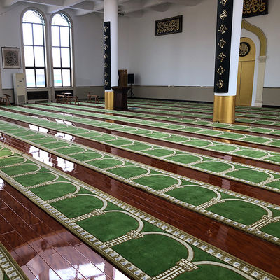 Tapeau à l'aide d'une machine pour une mosquée ou une église en laine/nylon lavable