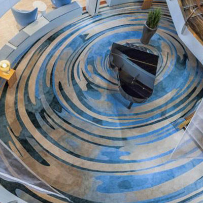 Couleur personnalisée MACHINE MADE Tapis Axminster pour le salon de l' hôtel Cinéma Théâtre domestique